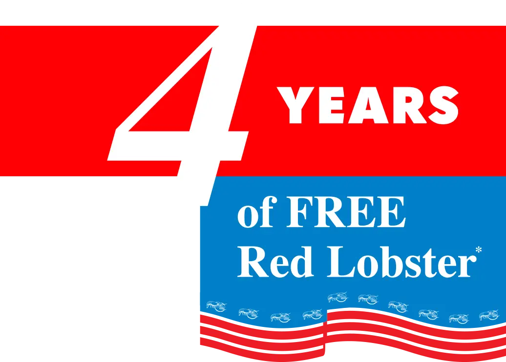 Visit for a chance to win 4 years of FREE Red Lobster